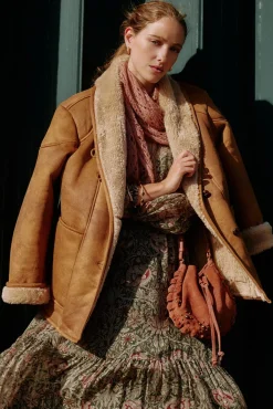 Hoss Intropia Sobretudos-Daphne. Desportiva dupla face Castanho