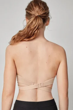 Gisela Roupa Interior-decote decote removível cru