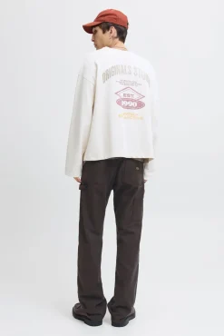 Jack & Jones Calças-Denim cargo calça preto