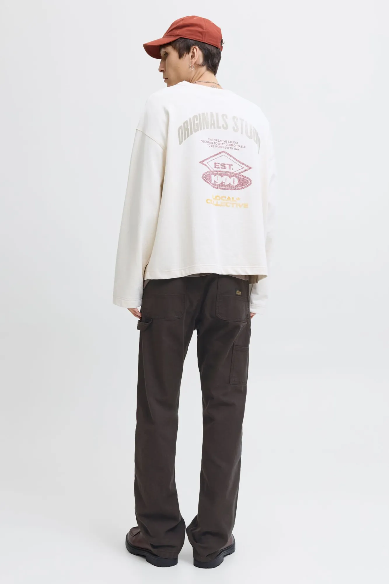 Jack & Jones Calças-Denim cargo calça preto