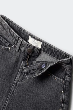 Springfield Kids Saias|Vestidos-denim para menina cinzento