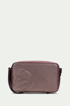 Hispanitas Malas-Desde 90 bolsa de mala de tiracolo com fecho-éclair Castanho