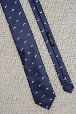 Celopman Gravatas-Desenho de gravata azul