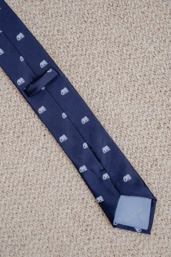 Celopman Gravatas-Desenho de gravata azul