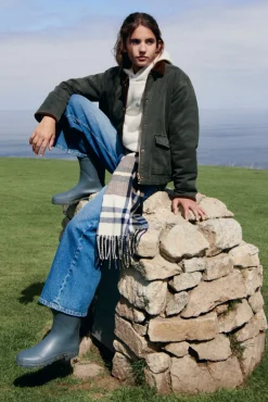 Springfield Kids Sobretudo-Detalhes do Parka menina Caqui escuro