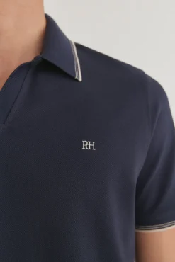 Pedro del Hierro Polos-Dicas de polo Azul