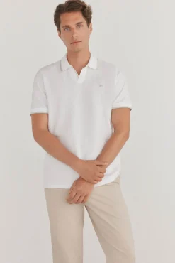 Pedro del Hierro Polos-Dicas de polo Branco