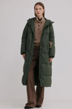 Hoss Intropia Sobretudos|Casacos-Diletta. Desportiva acolchoado Verde