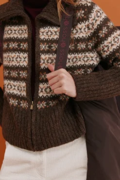 Hoss Intropia Sobretudos|Casacos-Diletta. Desportiva acolchoado Castanho