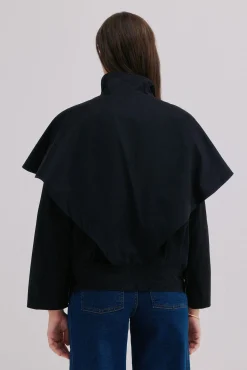 Hoss Intropia Casacos|Acolchoados E Agasalhos-Dora. Desportiva curta Azul