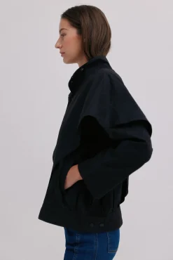 Hoss Intropia Casacos|Acolchoados E Agasalhos-Dora. Desportiva curta Azul