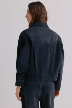 Hoss Intropia Sobretudos-Elene. Jaqueta casual Cinzento