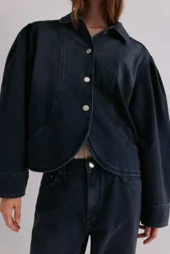 Hoss Intropia Sobretudos-Elene. Jaqueta casual Cinzento