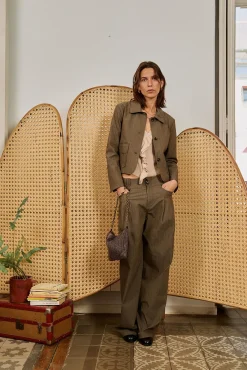 Hoss Intropia Sobretudos-Eloísa. Jaqueta casual Verde