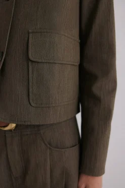 Hoss Intropia Sobretudos-Eloísa. Jaqueta casual Verde