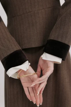 Hoss Intropia Blazers-Emily. Blazer ajustado Castanho