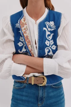 Hoss Intropia Coletes-Emma. Colete Azul