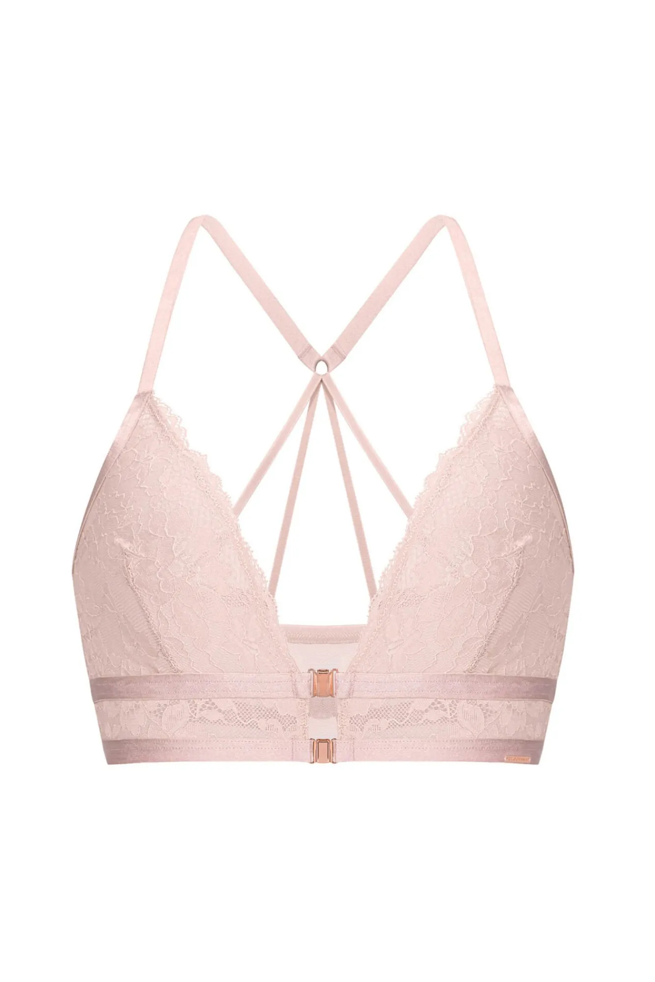 Dorina Roupa Interior-Emory sutiã tipo bralette sem bojo rosa