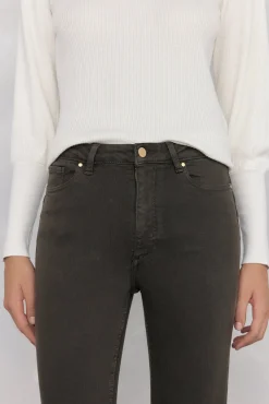 Pedro del Hierro Jeans|Calças-empurrar jeans Verde