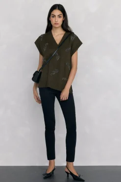 Pedro del Hierro Jeans|Calças-empurrar jeans Preto