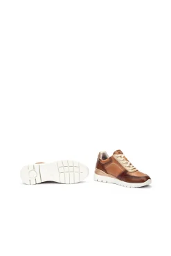 Pikolinos Sneakers|Calçado De Couro-Esportes Castanho