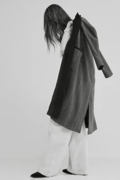 Hoss Intropia Sobretudos|Casacos-Fabrizia. Sobrecasaca xadrez Khaki