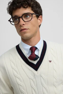 Silbon Camisolas-Faculdade de Camisola Tostado