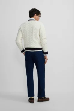 Silbon Camisolas-Faculdade de Camisola Tostado