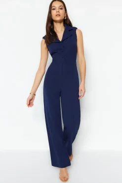 Trendyol Macacões|Vestidos-Fato-macaco azul