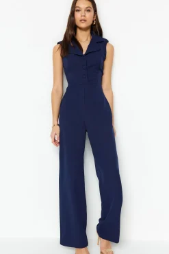 Trendyol Macacões|Vestidos-Fato-macaco azul