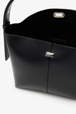 Cortefiel Malas-fecho de bolsa masculina Preto