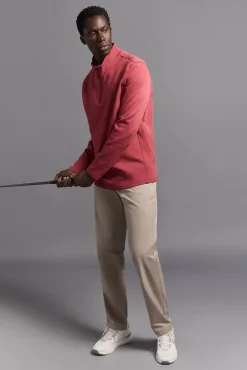 Pedro del Hierro Sweatshirts|Sobretudos-fecho-éclair com Sweatshirt para golfe Vermelho