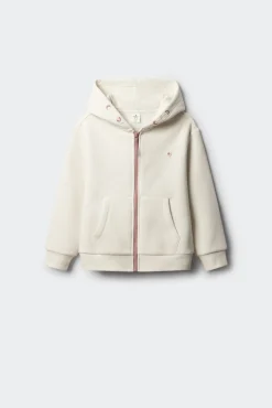 Springfield Kids Sweatshirts|T-Shirts-fecho-éclair com Sweatshirt para menina branco