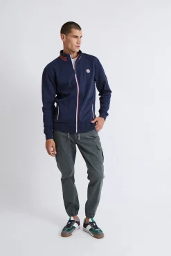 Williot Sweatshirts-Fecho-Éclair com sweatshirt Sport Azul