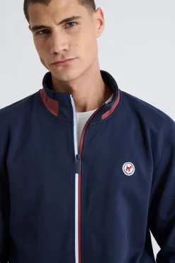 Williot Sweatshirts-Fecho-Éclair com sweatshirt Sport Azul