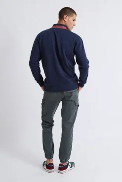 Williot Sweatshirts-Fecho-Éclair com sweatshirt Sport Azul