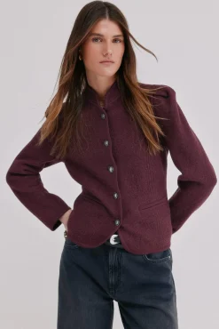 Hoss Intropia Casacos-Fernanda. Sobretudo estilo austríaco Granada