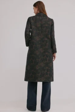 Hoss Intropia Sobretudos|Casacos-Fiorella. Sobrecasaca jacquard Cinzento