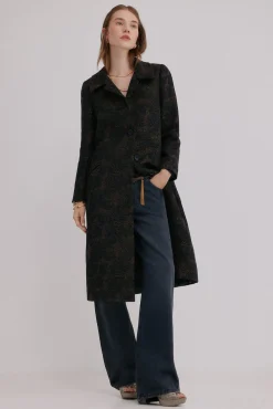 Hoss Intropia Sobretudos|Casacos-Fiorella. Sobrecasaca jacquard Cinzento