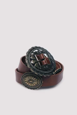 Springfield Cintos-Fivelas de cinto de cowboy cru