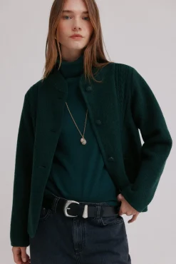 Hoss Intropia Sobretudos|Casacos-Flavia. Casaco austríaca Verde