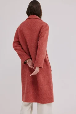 Hoss Intropia Casacos-Flora. Sobretudo com bolsos Subiu