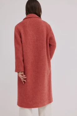 Hoss Intropia Casacos-Flora. Sobretudo com bolsos Subiu