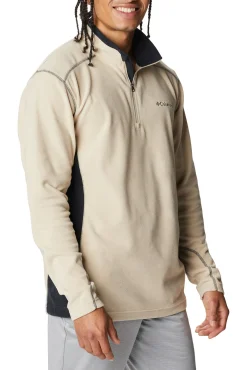 Columbia Sweatshirts|Desporto-Forro meia fecho-éclair para homem Klamath Range™ II Tostado