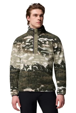 Columbia Camisolas-Forro polar com botões de pressão azul