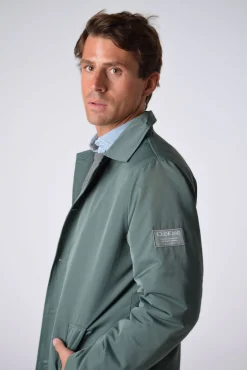 Cloking Sobretudos-Gabardina Verde