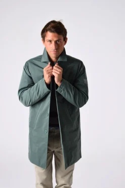 Cloking Sobretudos-Gabardina Verde