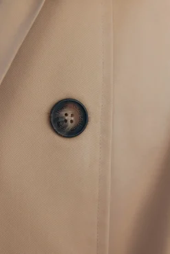 Pedro del Hierro Gabardines|Casacos-Gabardina comprida Beige