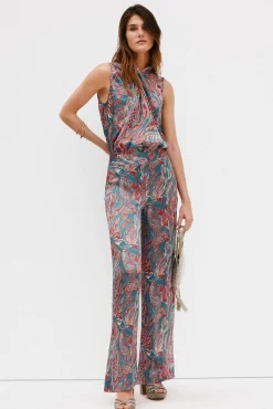 Hoss Intropia T-Shirts|Blusas-Gadea. Top halter estampado Multicolorido