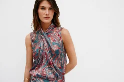 Hoss Intropia T-Shirts|Blusas-Gadea. Top halter estampado Multicolorido